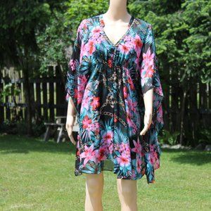 Floral Caftan Dress